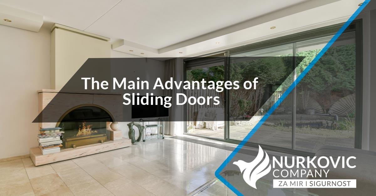 The main advantages of sliding doors